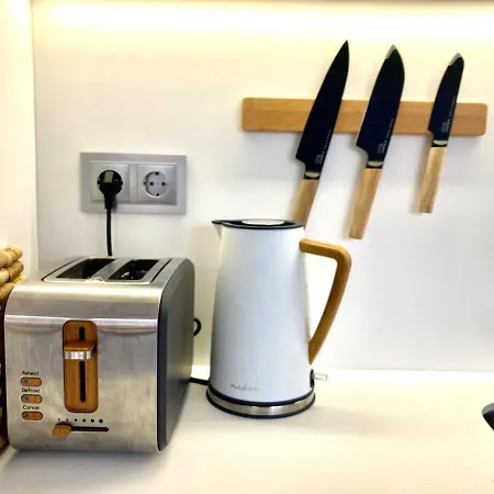 Cristalia,roof Terrace In Center, Garage, Netflix 75inch Tv Lejlighed *